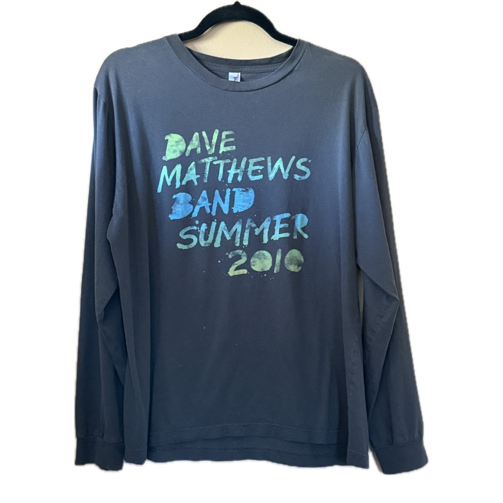 Dave Matthews Band Summer 2010 Tour Long Sleeve Tee Size Large